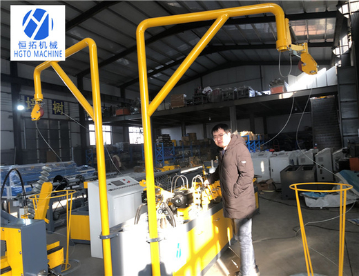 Rustproof ISO Chain Link Mesh Machine , 220v Fencing Mesh Making Machine