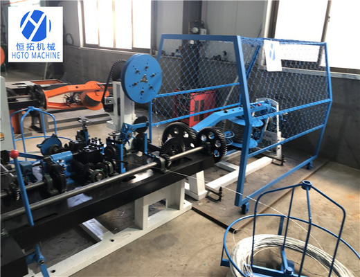 Double Strand Iron Barbed Wire Machine High Speed Multifunctional