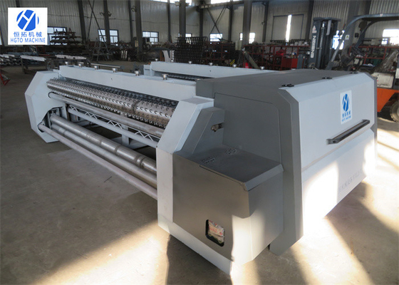 2.0mm Plc Knotless Fishing Net Manufacturing Machine Uv Resistant Mesh Width 370cm