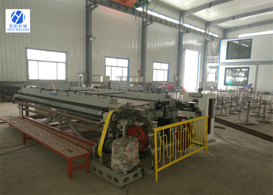 3.0mm 3700mm Steel Wire Net Making Machine For Tree Moving Companies