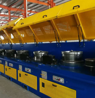 High Speed 2mm Pulley Wire Drawing Machine For Low Carbon Steel