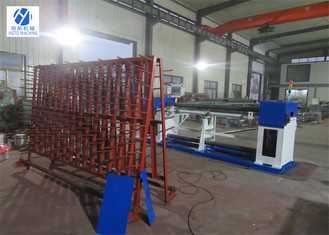 Galvanized / Pvc Coated Hexagonal Wire Mesh Machine Fast Weaving Speed