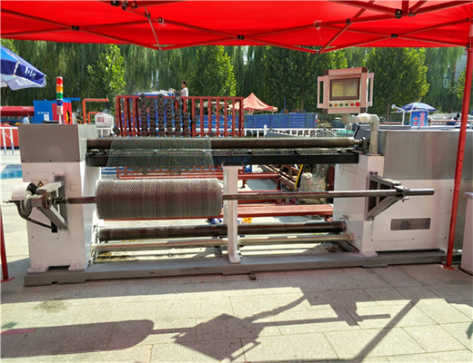 35mm Mesh Size Cnc Hexagonal Wire Mesh Machine Making Goose Cage