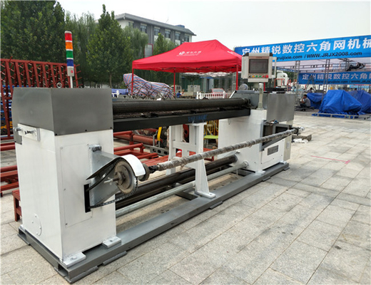 Chain Link Fencing 1inch Hexagonal Wire Mesh Machine PLC Fully Automatic