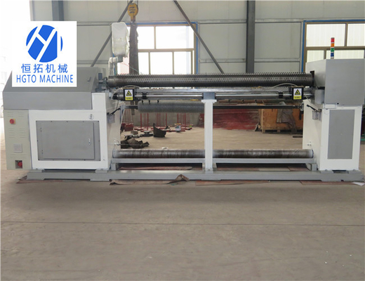 Hexagonal 4-5.7t Automatic Crimped Wire Mesh Machine 4inch Grazing Land