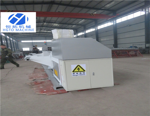 Hexagonal 4-5.7t Automatic Crimped Wire Mesh Machine 4inch Grazing Land