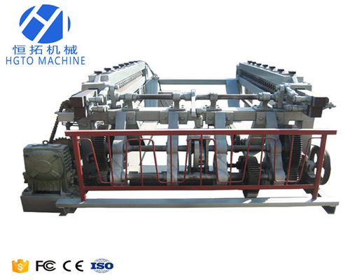 HGTO PVC Iron Wire Mesh Weaving Machine For Tree Basket Abrasion Resistant