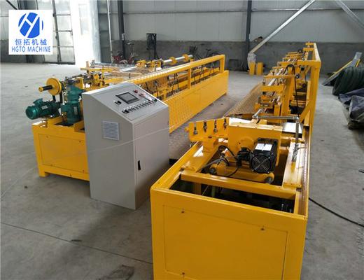 3phase 50Hz Automatic Chain Link Fence Machine Double Wire 380v 5.5kw Fireproof