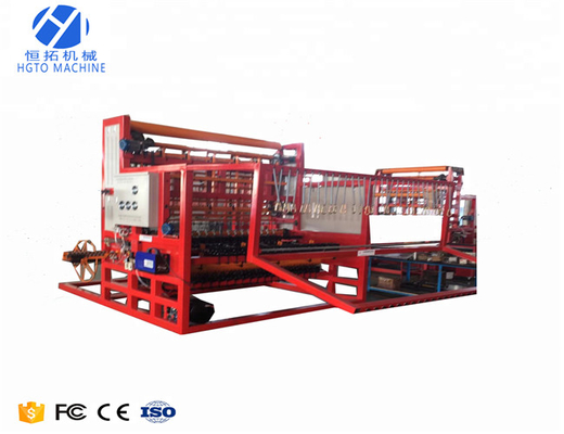 Lightweight Rustproof Grassland Fence Machine , 60x60mm Rural Fencing Machines