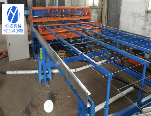 70r/Min Weld Mesh Manufacturing Machine , Shockproof Motor Fence Mesh Welding Machine