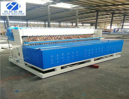 Heavy Load PLC Welded Wire Mesh Machine For Bridge Erosion Resistant