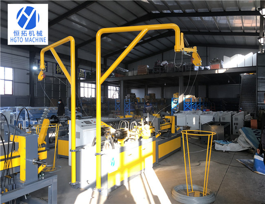 HGTO Anticorrosive Chain Link Making Machine , ISO9001 Wire Mesh Fencing Machine