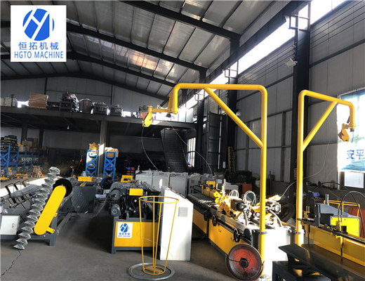 Double Wire Chain Link Fence Machine For Airport 380v Fireproof
