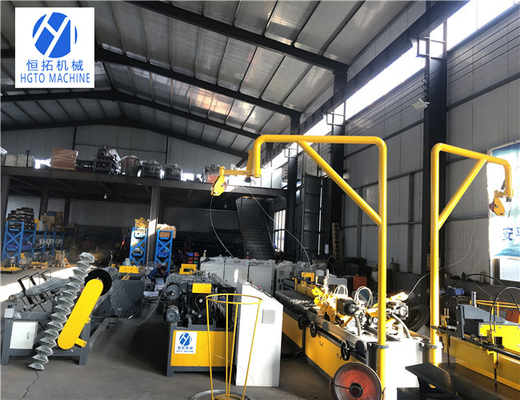 ISO 5.5kw Fully Automatic Chain Link Fence Machine Shockproof