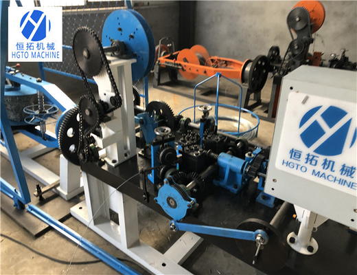 Fully Automatic Barbed Wire Manufacturing Machine 3kw Motor