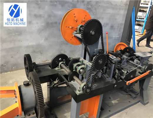 Razor Galvanized Barbed Wire Fencing Making Machine Anti Corrosion