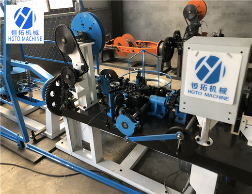 Double Strand Iron Barbed Wire Machine High Speed Multifunctional