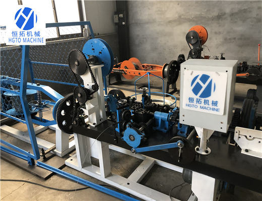 Fully Automatic Gi Barbed Wire Machine High Output