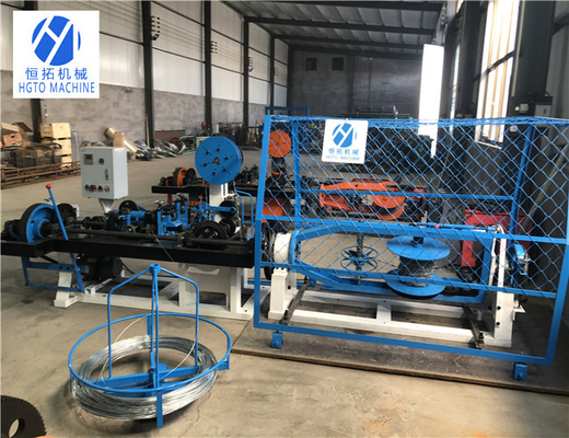 Fully Automatic Barbed Wire Manufacturing Machine 3kw Motor