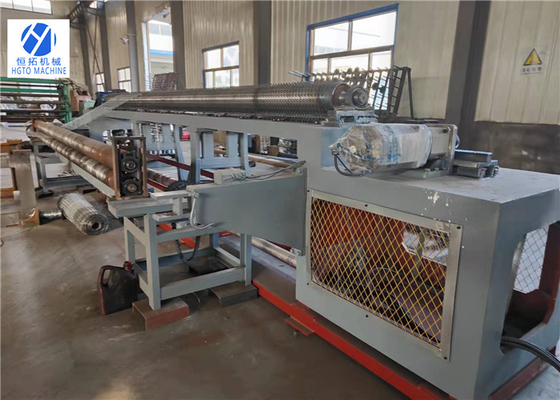 Breeding Industry 4000mm Hexagonal Wire Mesh Making Machine Weaving Cnc