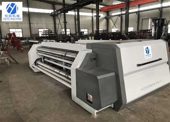 Durable PET Gabion Box Making Machine 80x100mm Polyethylene Terephthalate