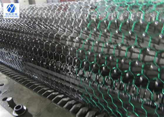 Chicken Cage Gabion Box Making Machine Plc Inverted Motor