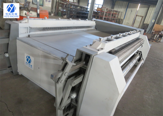 PLC Hexagonal Fish Net Making Machine , Double Twisted Agro Net Making Machine