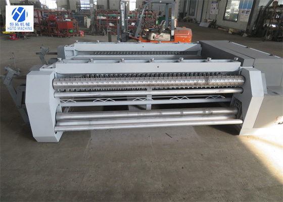 Anti Corrosion Wire Fish Net Making Machine 50x70mm PLC Control