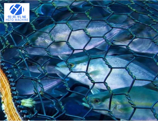 Farming Fish Hexagonal Wire Mesh Anticorrosive Multifunctional Polyester