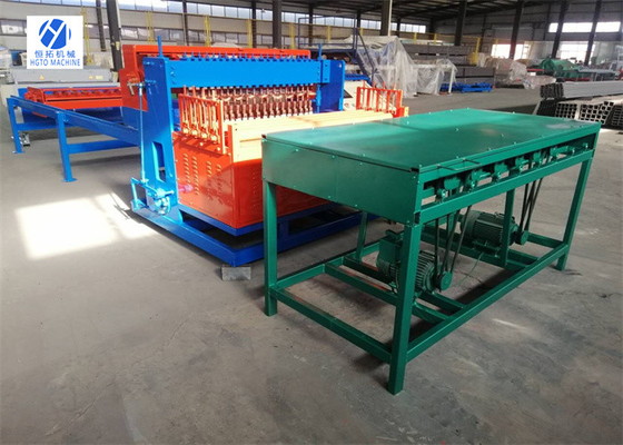 Rabbit Cage 5mm Wire Mesh Welding Machine , LCD Touchscreen Mesh Welding Equipment