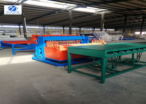 Galvanized Rebar Reinforcing Mesh Welding Machine HGTO Electric Motor Power