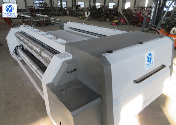 Fireproof Wire Mesh Fence Making Machine , Automatic HGTO Chain Link Fencing Machine