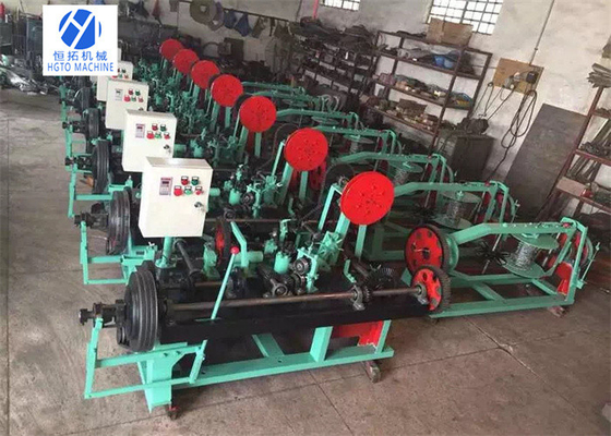 Automatic Razor Blade Iron Barbed Wire Machine High Speed