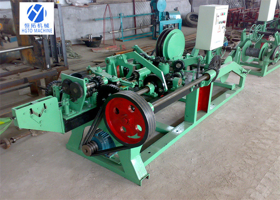 1.6mm Double Strand Automatic Barbed Wire Making Machine Low Noise