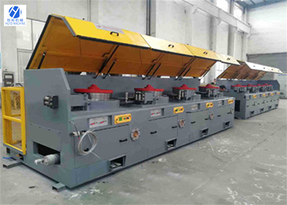 HGTO Steel SS Pulley Wire Drawing Machine PLC Automatic Multipurpose