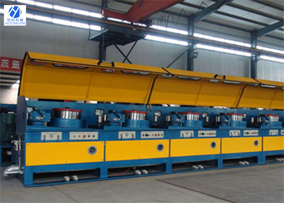 HGTO Steel SS Pulley Wire Drawing Machine PLC Automatic Multipurpose