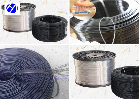 Rustproof Anti Corrosion Plastic Steel Wire , Multi Scene Galvanized Binding Wire