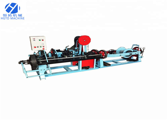 Concertina Razor Barbed Wire Machine Galvanized 3KW Wear Resistant