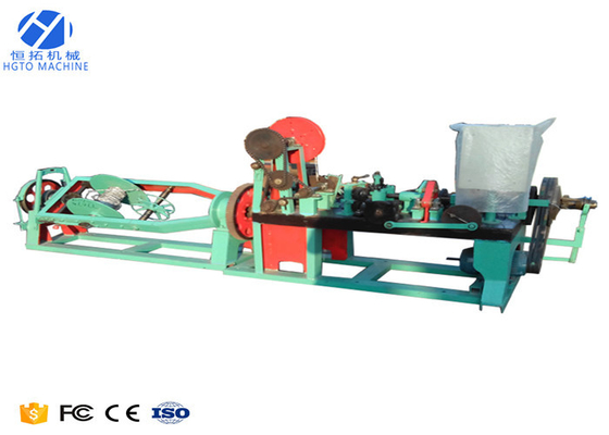 Railway ISO Concertina Wire Making Machine , 6inch Barbed Wire Fence Building Machine