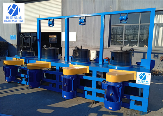12m/S Stainless Steel Wire Drawing Machine , 56cm Plate PLC Wire Drawing Equipment