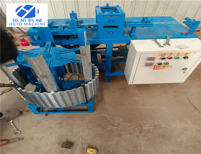 Anti Seismic Razor Blade Grinding Machine , Automatic Concertina Wire